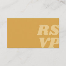 Cartão de Resposta de Convite de Casamento Vintage