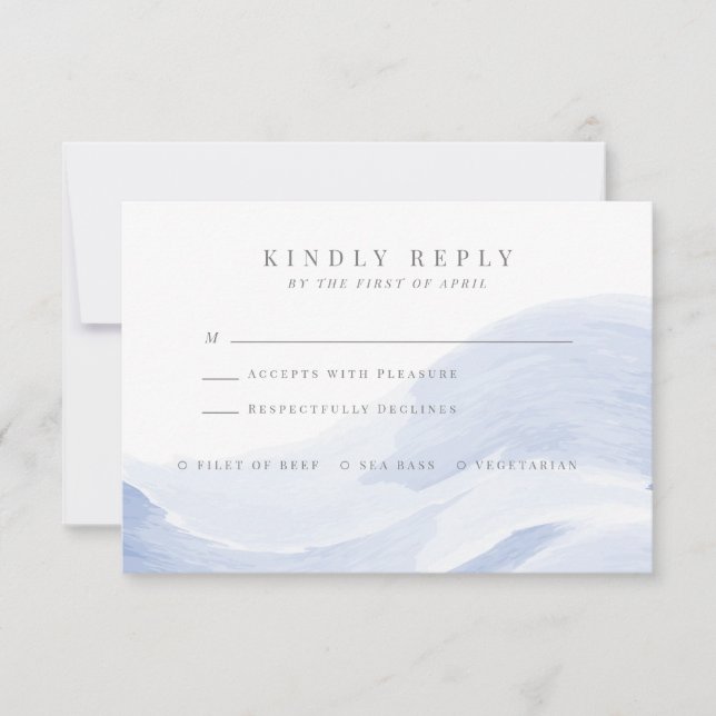 Cartão de Resposta de Ondas Oceanas (Frente)