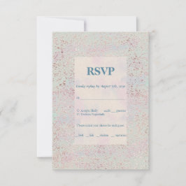 Cartão de Resposta de sotaques de cobre modernos e