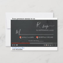 Cartão de Resposta de Youtube Themed personalizado