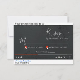 Cartão de Resposta de Youtube Themed personalizado