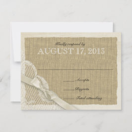 Cartão de Resposta do País de Local Branco antigo