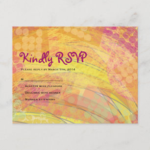 Cartão de Resposta DREAMER Bat Mitzvah