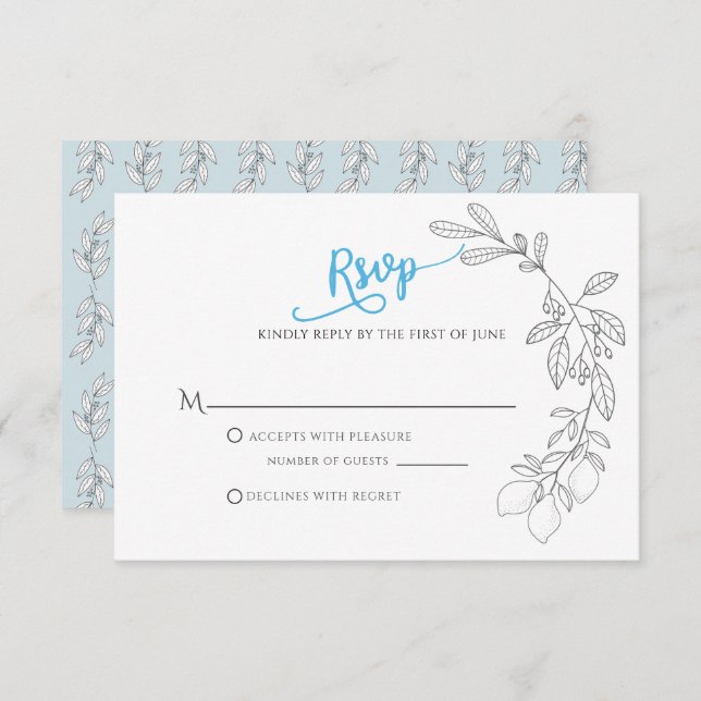 Cartão de Resposta George (Frente/Verso)