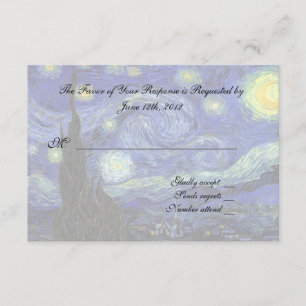 cartão de resposta RSVP