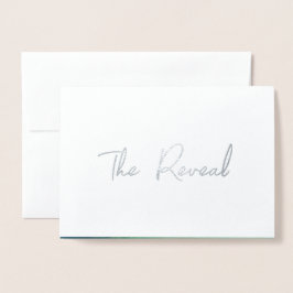 Cartão de Revisão de Gênero Bonito