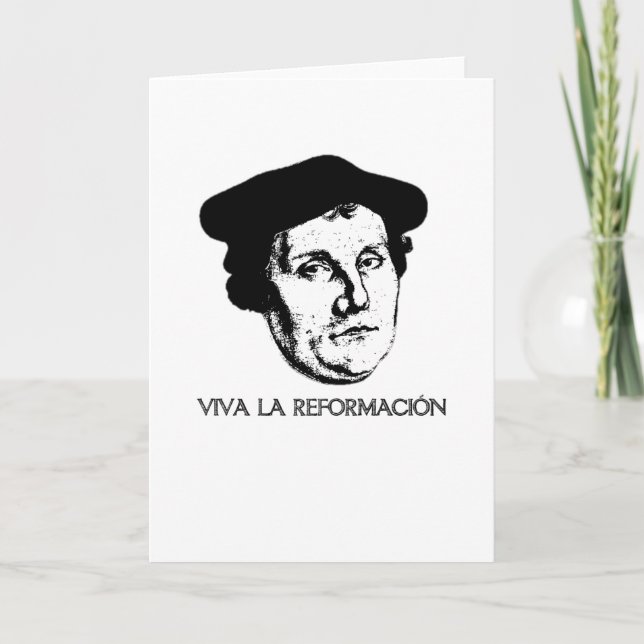 Cartão de Revolución do La de Viva - Martin Luther (Frente)