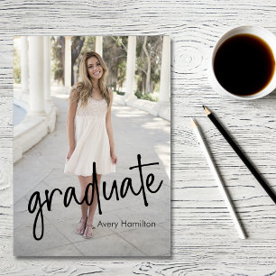 Cartão de Roteiro de Graduado Turma 5 Fotos