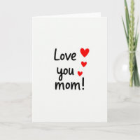 Cartão de Rotina de Amor pela Mãe