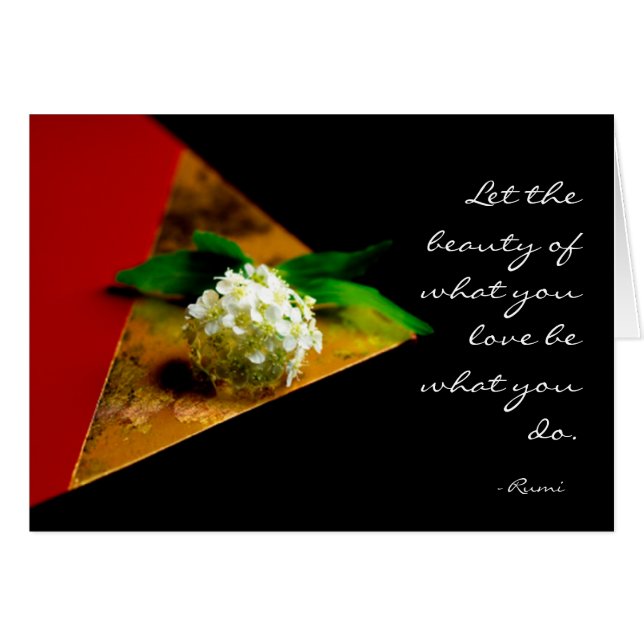 Cartão de Rumi (Frente Horizontal)