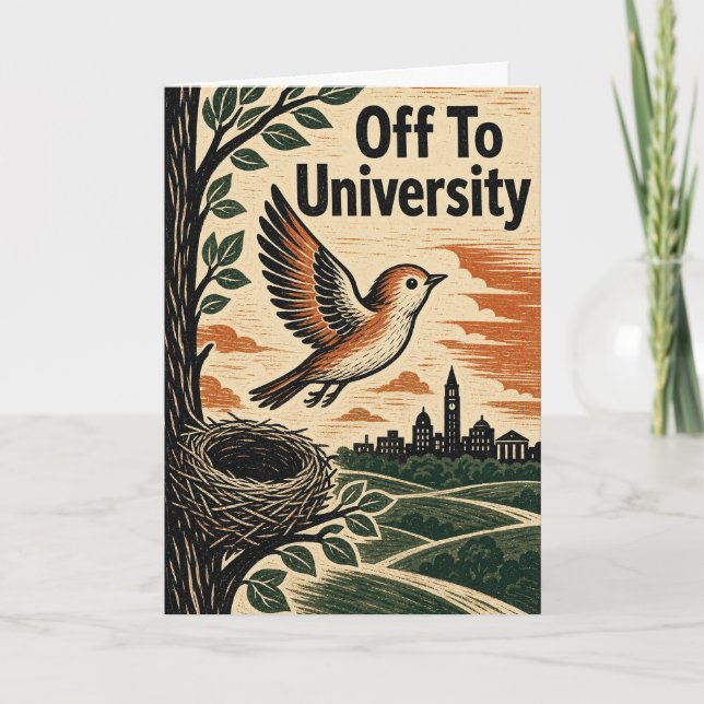 Cartão de Saída para a Universidade (Frente)