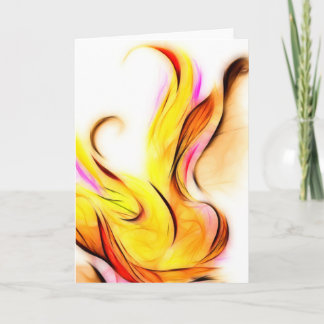 Cartão de Saída para Inverter Flor Azul