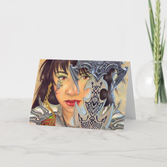 Cartão De Saída "Velvet And Steel" (Frente)