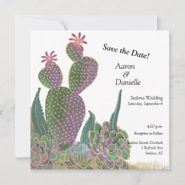 Cartão de Salvamento de Data Plano