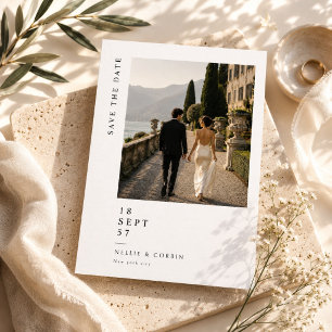 Cartão de Salvar a Data de Casamento de Destino El