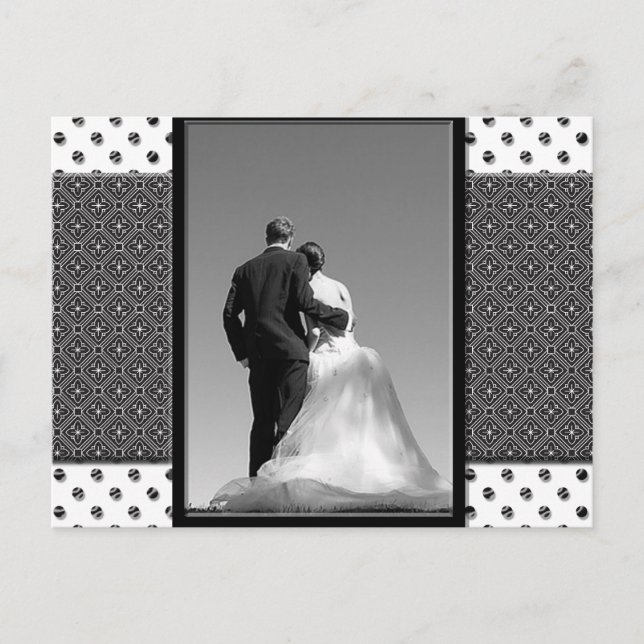 Cartão de Salvar a Data do Casamento (Frente)