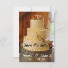 Cartão de Salve a Data