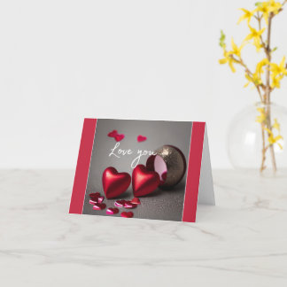 cartão de São Valentim contemporâneo