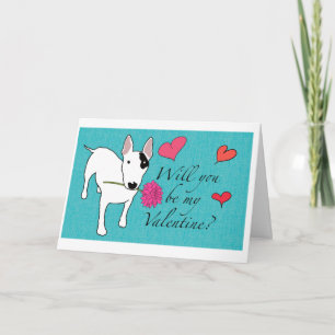 Cartão de São Valentim do Rex O Terrier de TV