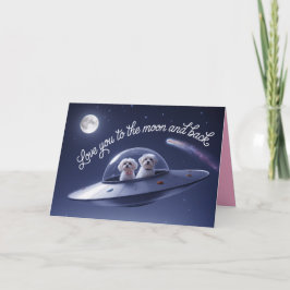 Cartão de São Valentim Maltês