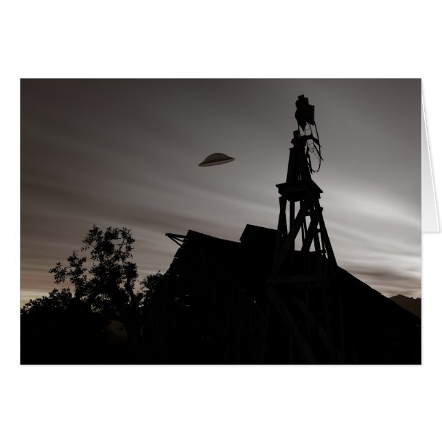 Cartão de Saucer Domingos Clássico (Frente Horizontal)