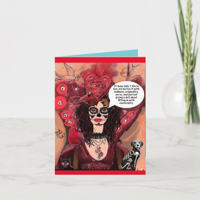 Cartão de Saudação (Frente)