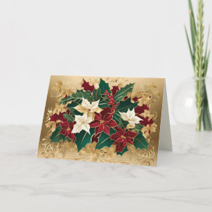 cartão de saudação alegre de natal