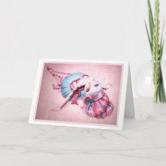 Cartão de saudação Alice