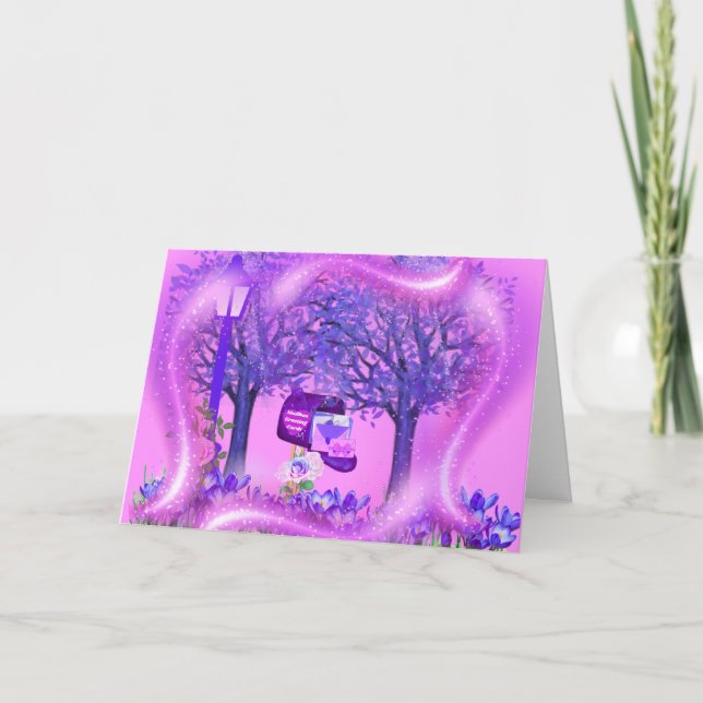 Cartão de Saudação Ambiental (Frente)