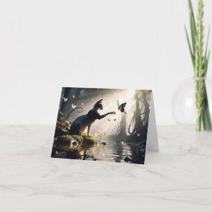 Cartão de Saudação Amigo Sphynx