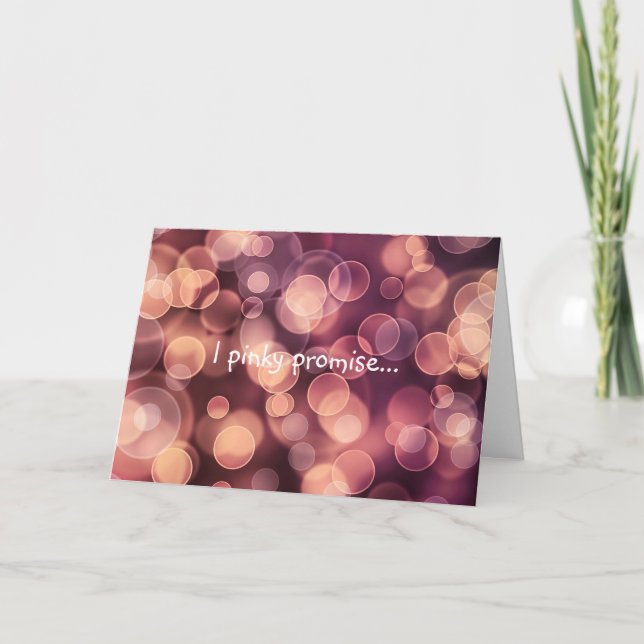 Cartão de saudação, Amor (Frente)