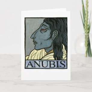 Cartão de Saudação Anubis