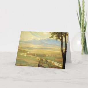 Cartão de saudação "Avila Morning" de Rivera