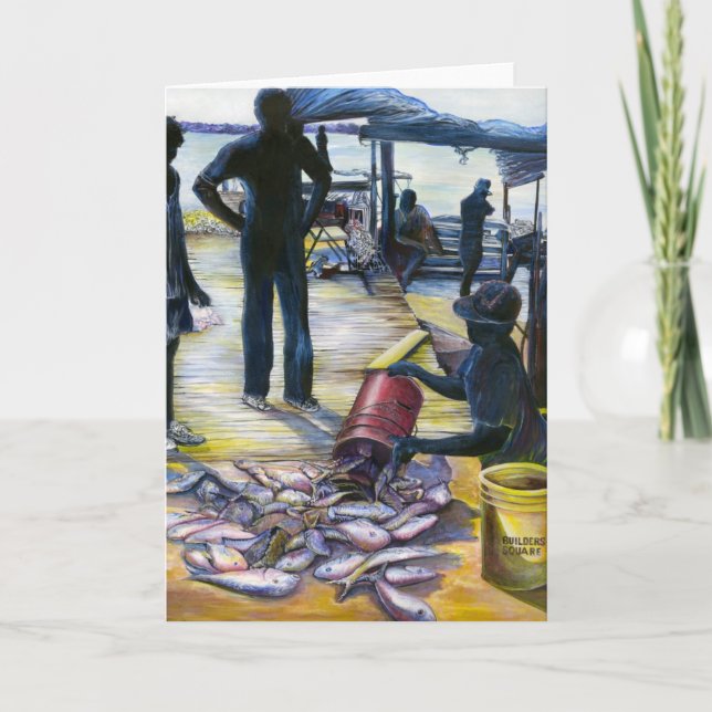 Cartão de Saudação Bahamas Menu de Hoje (Frente)