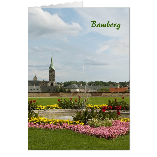 Cartão de Saudação Bamberg (Frente)