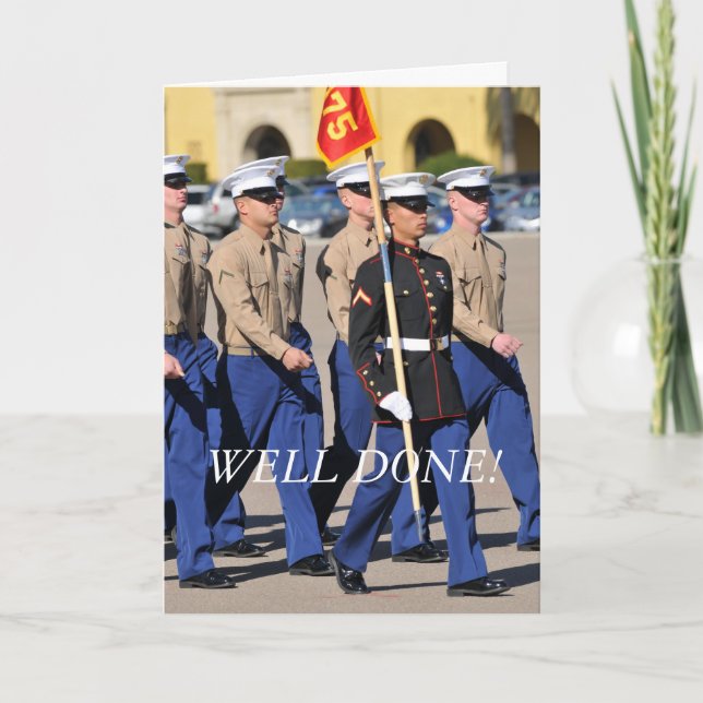 Cartão de Saudação Bem Feito (Frente)