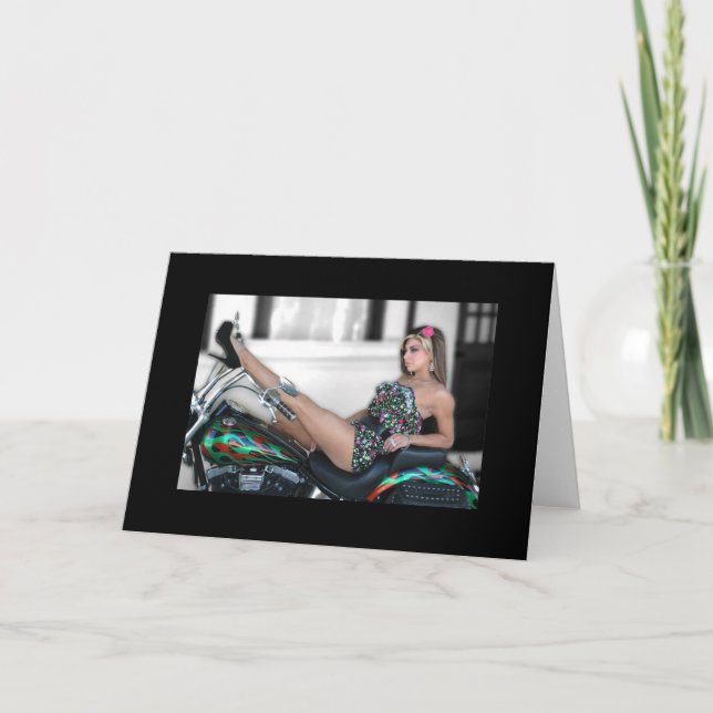 Cartão de Saudação Bianca (Frente)