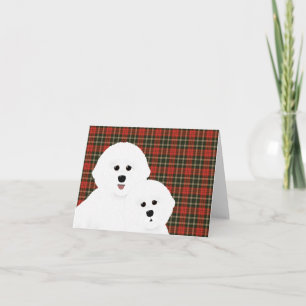 Cartão de Saudação Bichon Frise