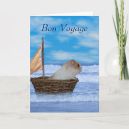 Cartão de saudação Bon Voyage