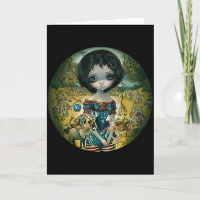 Cartão de Saudação "Bosch Circus" (Frente)