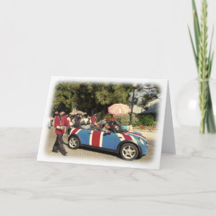 Cartão de Saudação Britânico!