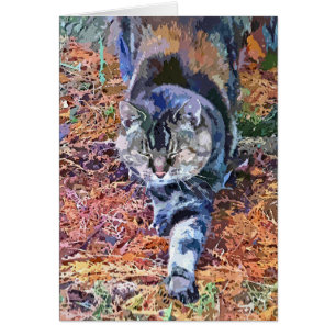 Cartão de saudação CAT