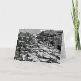 Cartão de Saudação Causeway do Giant