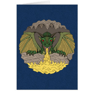 Cartão de Saudação Cavern Dragon 2016