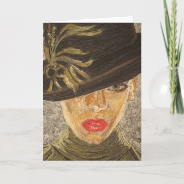 Cartão de Saudação "Cherry" (Frente)