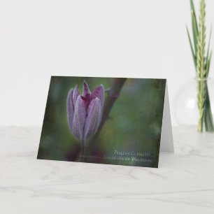 Cartão de Saudação Clematis Italiano