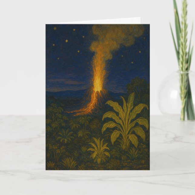 Cartão de Saudação Colecionável Glow Forth (Frente)