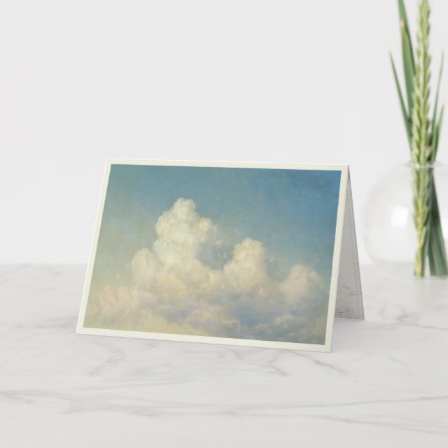 Cartão de Saudação com Ivan K. Aivazovsky Painting (Frente)