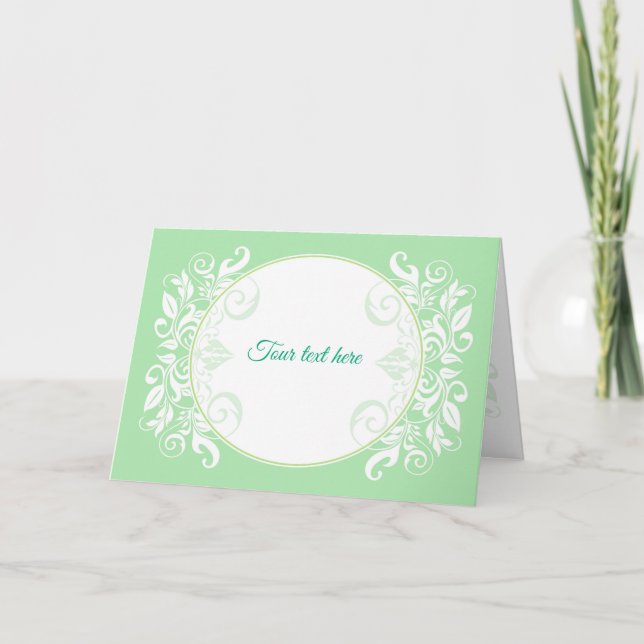 Cartão de saudação, convite de casamento, ornament (Frente)