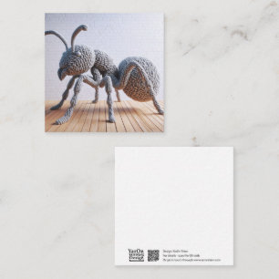 Cartão de Saudação Crochet Ant